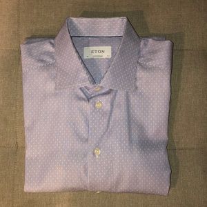 ETON Spread Collar Shirt